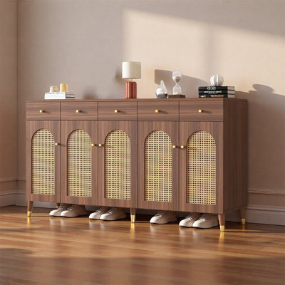 European style home indoor shoe cabinet