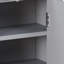 Armoire à pharmacie murale de salle de bain avec tablettes réglables-124651341