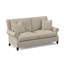 Library Boucle and Velvet Sofa-70372851-70372877