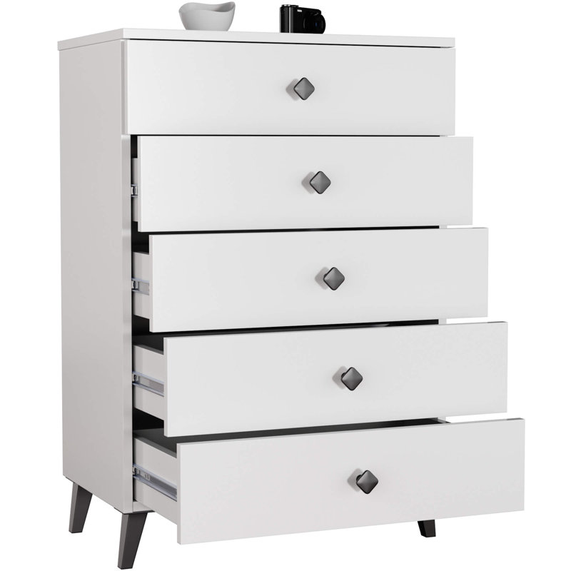 Jasinski Particle Board Standard Storage Unit Accent Chest