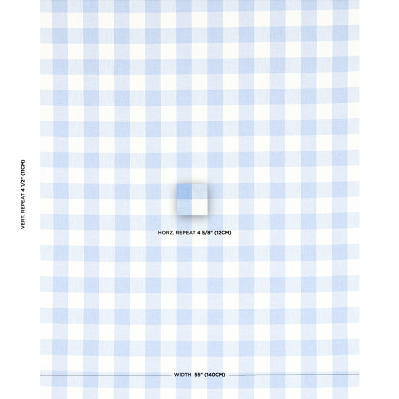 Schumacher x Mary McDonald Picnic Indoor/Outdoor Fabric, Pool