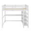 Lit mezzanine double avec tablettes et bureau-1835368698