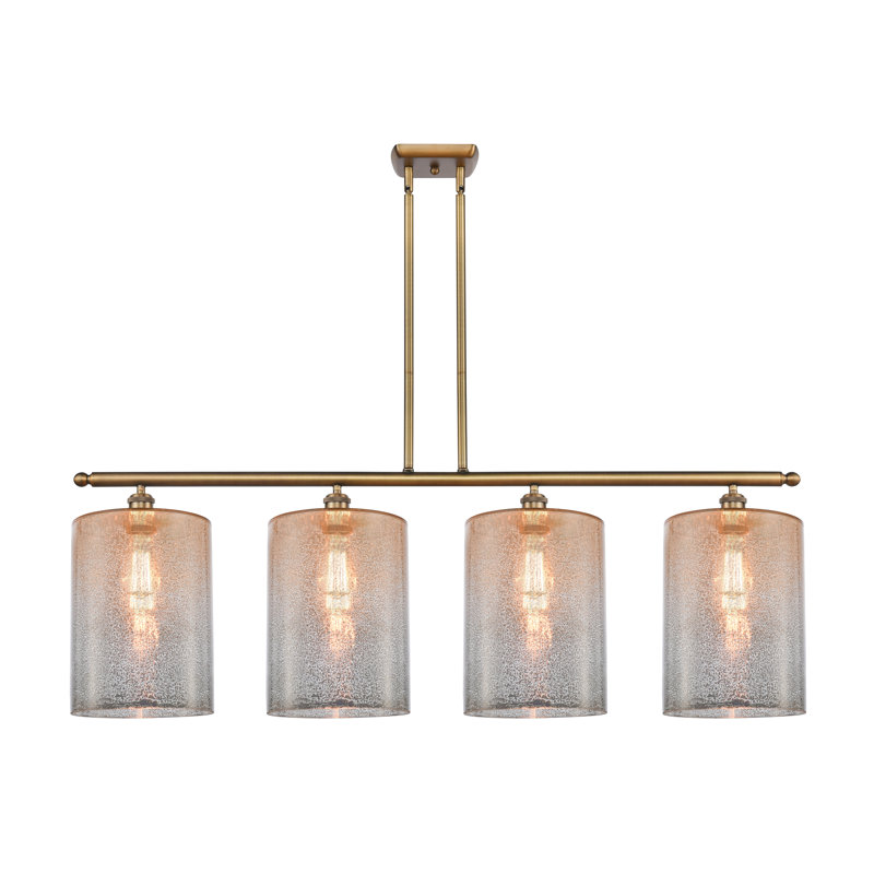 Dublin 4 - Light Pendant, Mercury, Brushed Brass