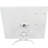 White Universal Drop Ceiling Projector Mount