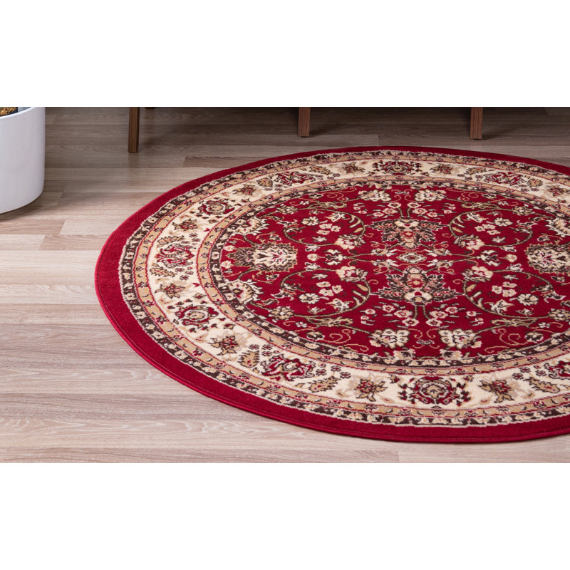 Oriental Area Rug, Round 152cm
