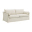 Shane Beige Linen 3Pcs Living Room Set