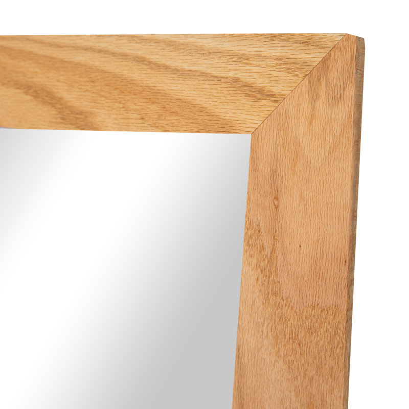 Millwood Pines Ozark Hardwood Floor Mirror