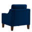 Chaise en velours bleu marine, confortable, salon et chambre à coucher, fabrication, pour chambre, chambre à coucher