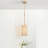 1-Light 4.3" Wide Mini Pendant Light