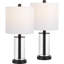 Lampe de table moderne en verre 20,5 po Amner-1267754366