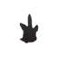 Teak Slice Wall Décor, Lg, Black