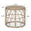 Table d'appoint en osier, table d'appoint-353123430