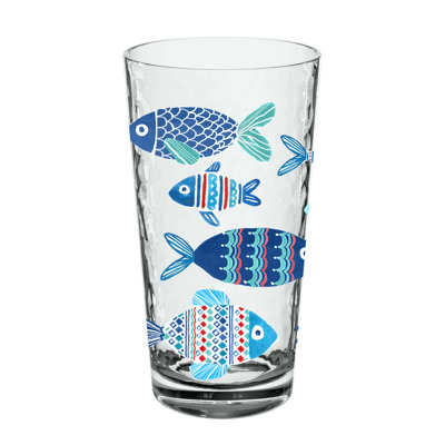 Emilio 21.5oz. Acrylic Drinking Glass Set