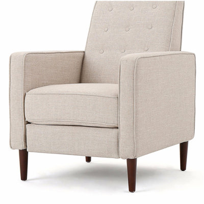 Canapé inclinable en tissu Mid-Century
