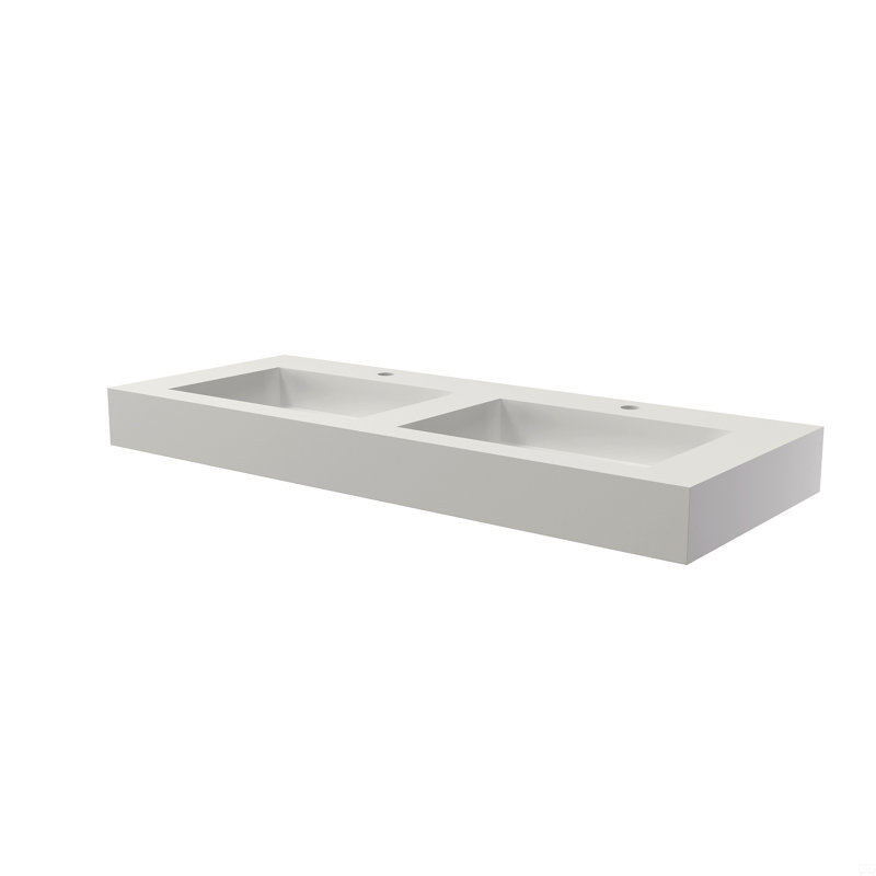 Stone Resin Solid Surface Bathroom Vanity Basin Sink