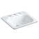 Tahoe Metal Rectangular Undermount Bathroom Sink with Overflow