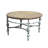 Accent Rustic Wooden Carved Coffee Table