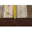 Tapis unique en laine noué à la main 3 pi 10 po x 5 pi 9 po nouvel âge brun / beige / gris