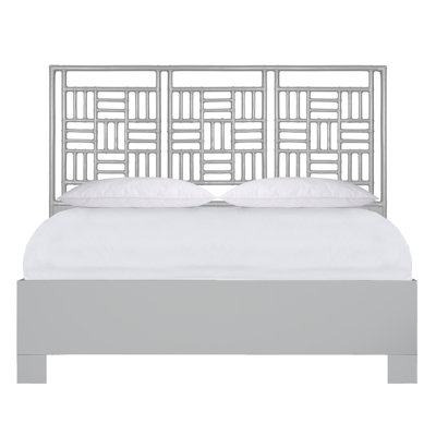 Finn Queen Bed, Pool Blue
