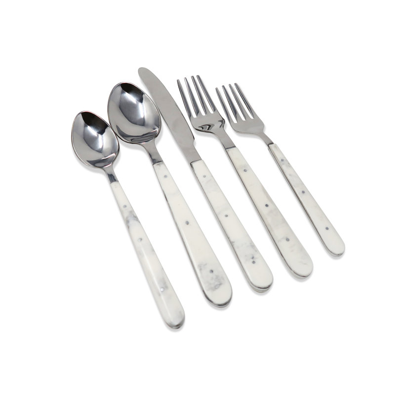 Ensemble de couverts en acier inoxydable House of Hampton® Kailli - Service pour 4