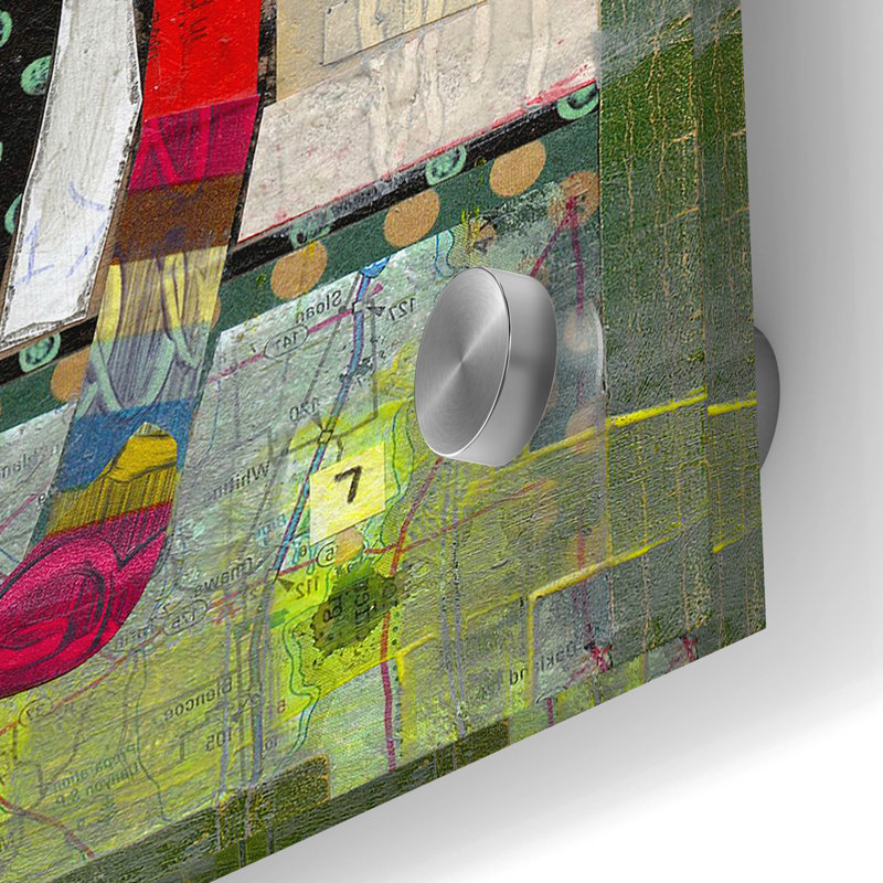 «Manteau de plusieurs couleurs» par Judy Verhoeven, H 24 po x l 24 po x P 0,2 po