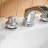 2-handle Bathroom Faucet with Drain Assembly-1791309797