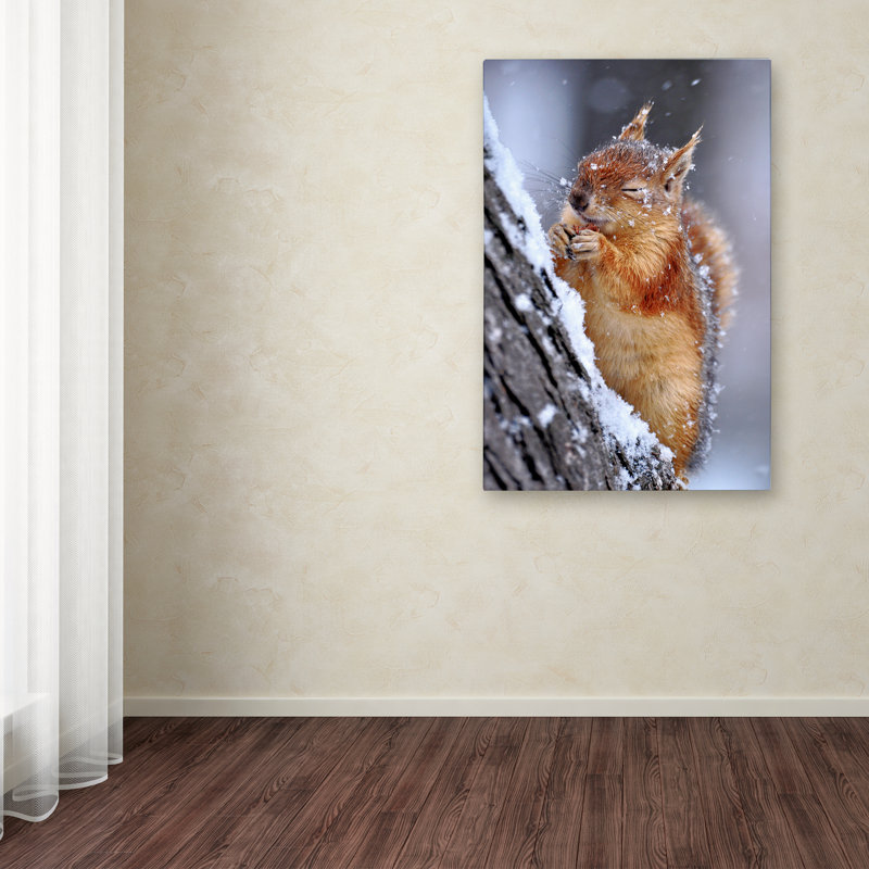 Art mural sur toile tendue - Ervin Kobakci «Winter», décoration murale pour le salon, la chambre à coucher ou le bureau - 16 x 24