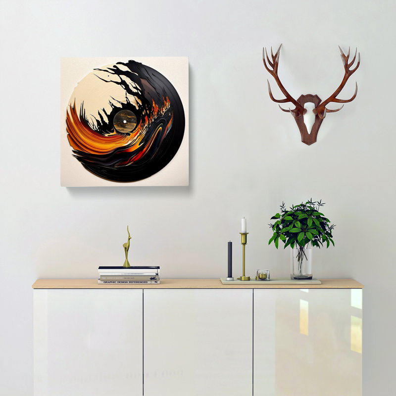 Print, 35cm H x 35cm W x 3cm D