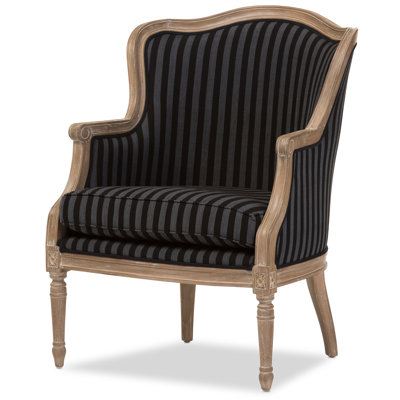 Andranik 67.07Cm Wide Cotton Armchair by Darby Home Co