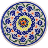 Hearts Around Hearts Stoneware Round Coaster