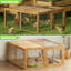 Cage à poulailler pliable en bois Leithow-873793490