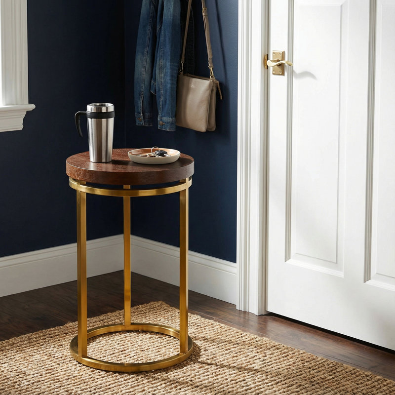 Table d'appoint ronde Kufu