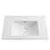 Allier Ceramic Rectangular Drop-In Bathroom Sink with Overflow
