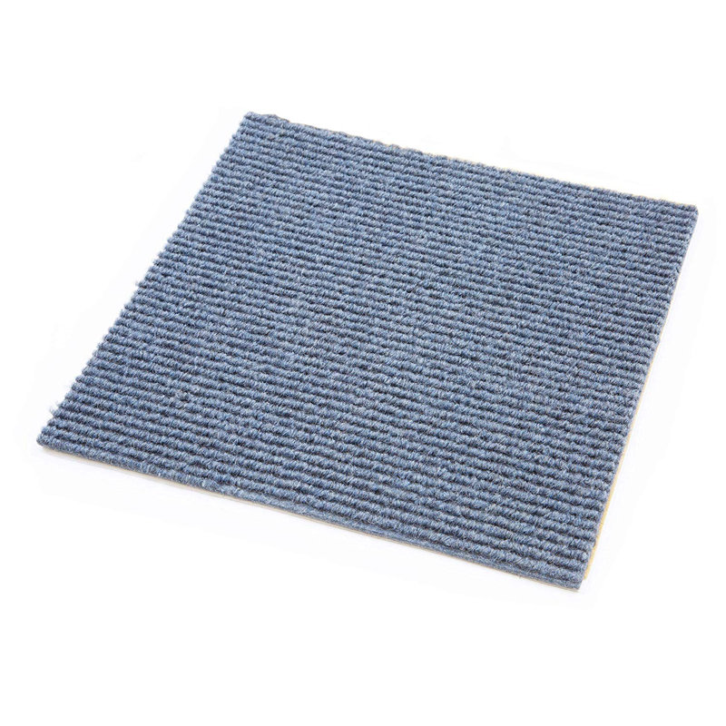 Dalle de tapis 12 "x 12", Bleu océan