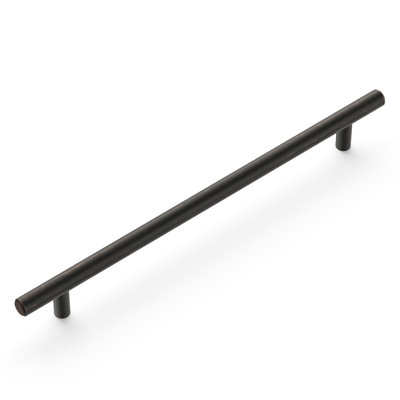 Bar Pulls Collection Pull - 8-13/16" Center to Center Cabinet Pull Vintage Bronze - Contemporary, Minimalist Hardware for Drawers & Cabinets