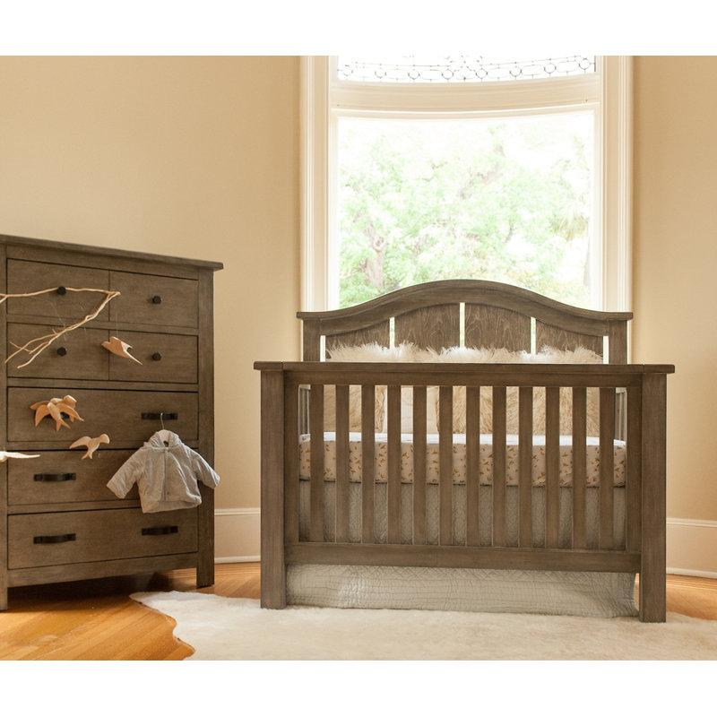 4 -in-1 Convertible Crib, Fossil