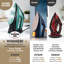 Tower T22008TL CeraGlide Cordless Steam Iron with Ceramic Soleplate and Variable Steam Function
