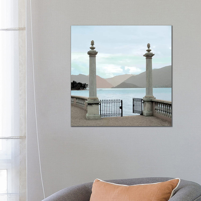 Harbor Garden Gates 1 Piece Wrapped Canvas Wall Art, 66.04 cm H x 66.04 cm W x 1.91 cm D