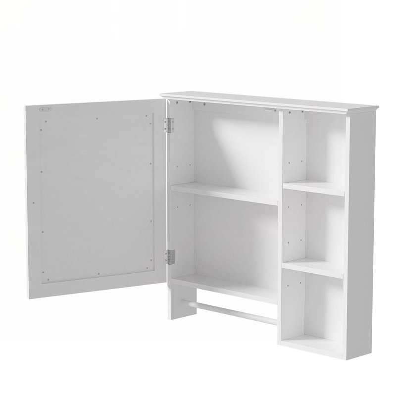 Wall Mounted Bathroom Storage Cabinet, White