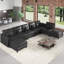 Tomario Upholstered L-Shaped Sectional Reversible-128817403