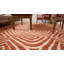 Tapis en laine touffeté à la main Marla, élégant tapis orange pour le salon, la chambre à coucher, le bureau et la maison, design élégant et durable pour tout espace-33843516-33843489
