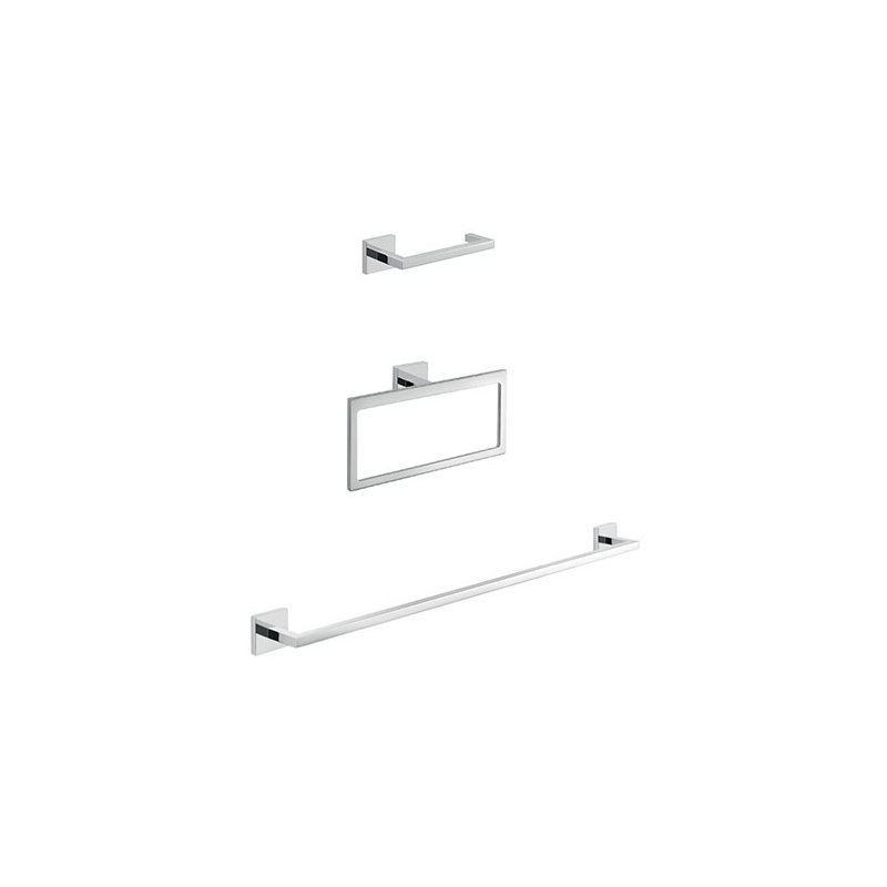 Elba 3 - Piece Bathroom Hardware Set