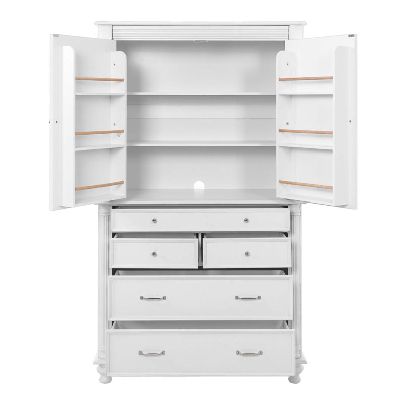 Grand garde-manger autoportant, Blanc