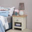 Aquitaine 44.96cm W Manufactured Wood Bedside Table