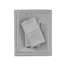 Ensemble de draps King 4 pièces en coton mélangé HeiQ Smart Temperature antimicrobienne grise 1000 fils-52477516-52477522