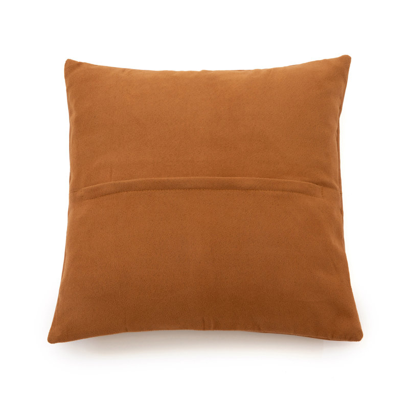 Nayema Cushion Cover, Square, Camel, 40cm H x 40cm W