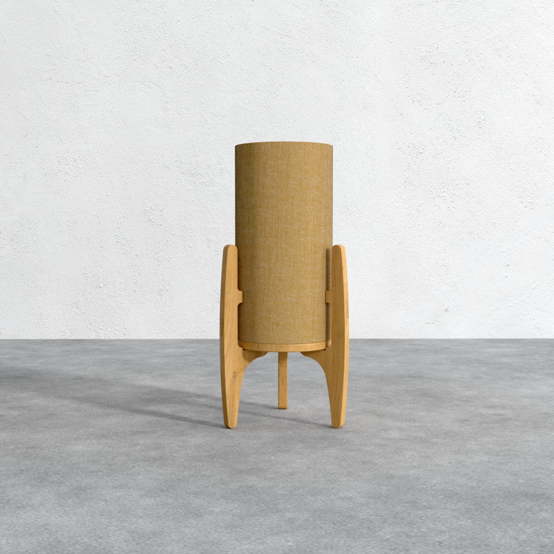  Zen Table Lamp, Natural Wood
