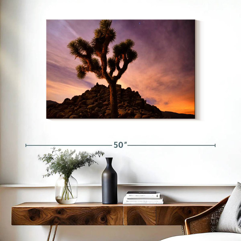 Harnek Dusky Joshua Tree, 26" H x 39" W