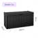 Garden Storage Box Plastic Outdoor Lock Lid Large 336L Patio Container Wheels Aarohi