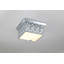 Alpha Square Flush Mount In Black-814022276